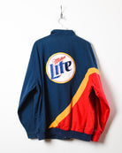 Navy Chase Authentic Nascar Miller Lite Racing Jacket - X-Large