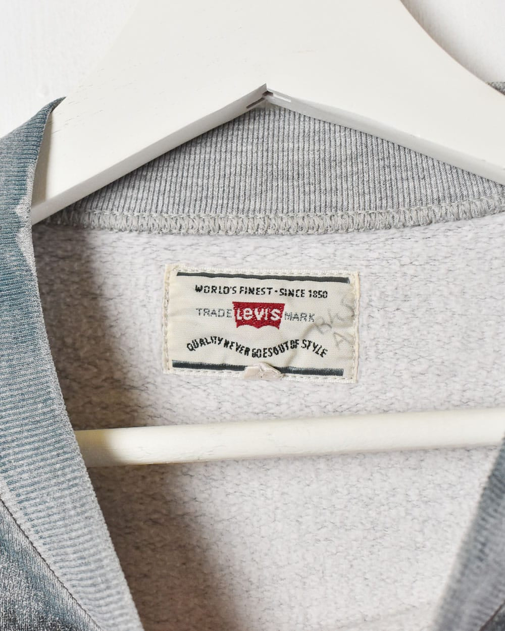 Levi's Nick Kamen All-Over Print Graphic Sweatshirt - Large - Domno Vintage 