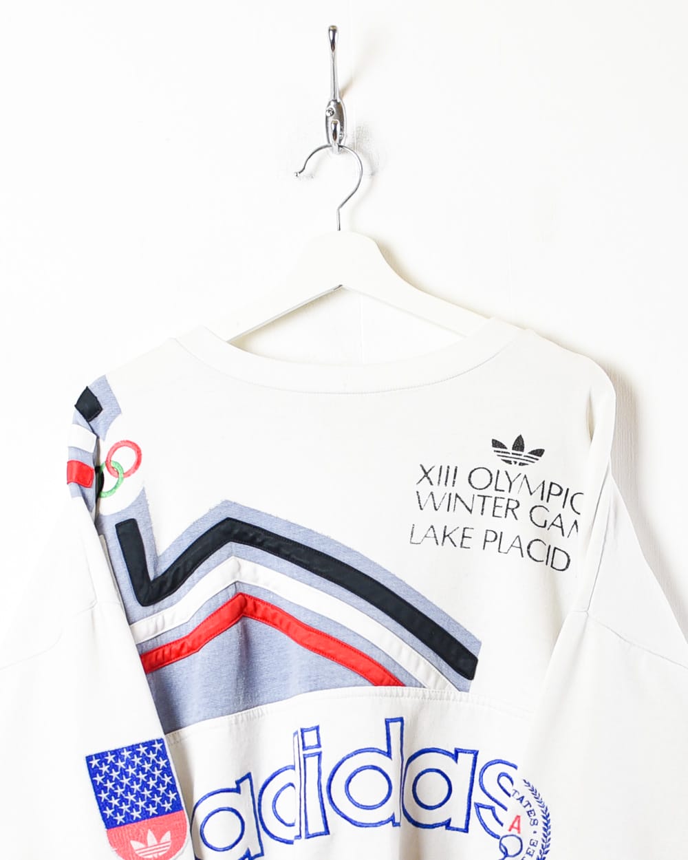 Adidas USA Olympic 1980 Winter Games 80s Sweatshirt - Medium ...