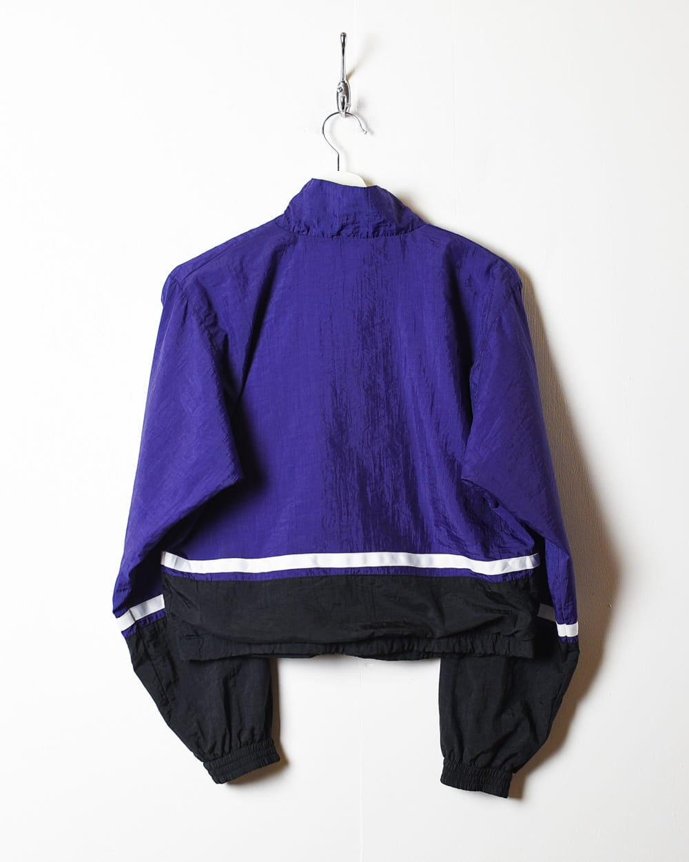 Purple Reebok Windbreaker Jacket - Medium Women's