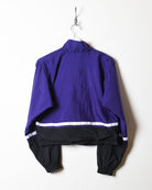 Purple Reebok Windbreaker Jacket - Medium Women's