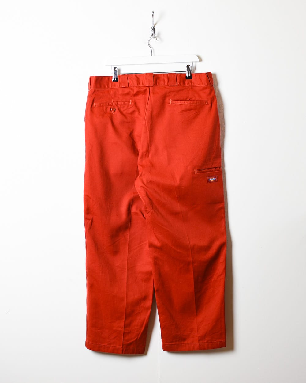 Red Dickies Loose Fit Double Knee Trousers - W38 L30