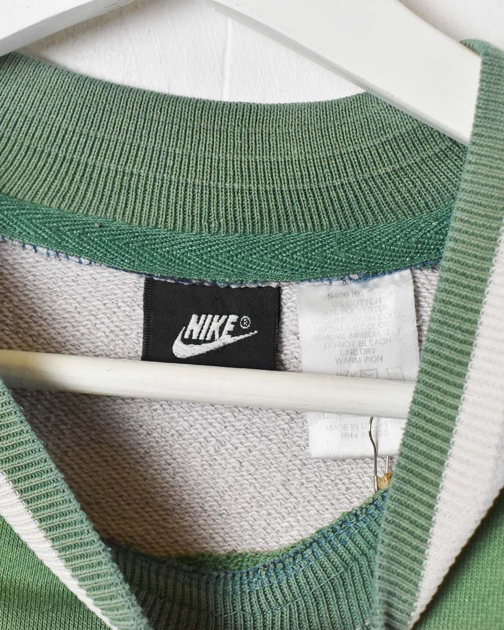 Green Nike American Classic 80s Sweatshirt - Small