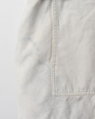 Neutral Tommy Hilfiger 1/4 Zip Hooded Jacket - Large