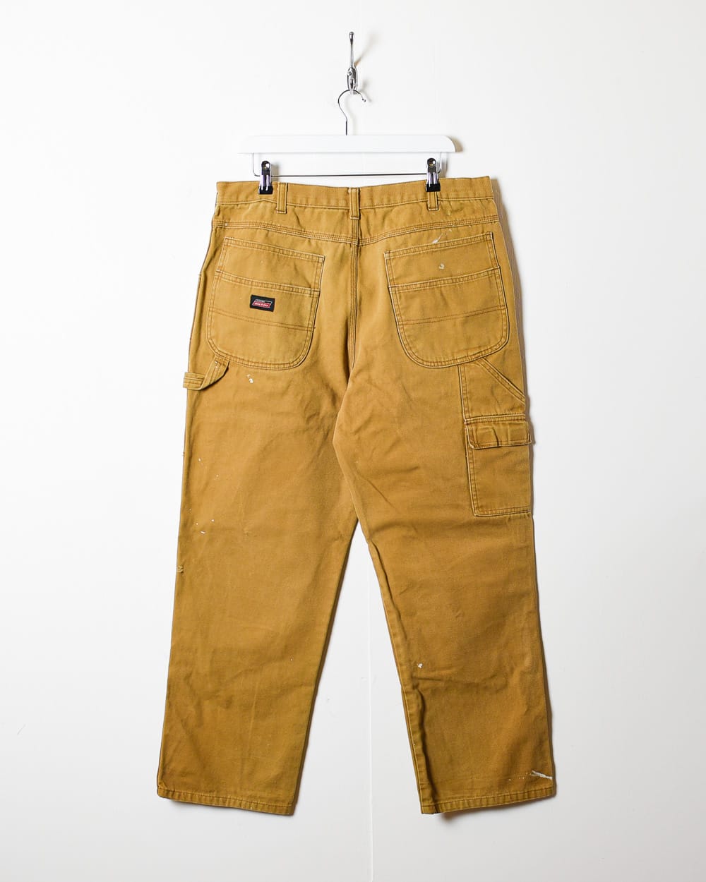 Neutral Dickies Distressed Double Knee Carpenter Jeans - W36 L29