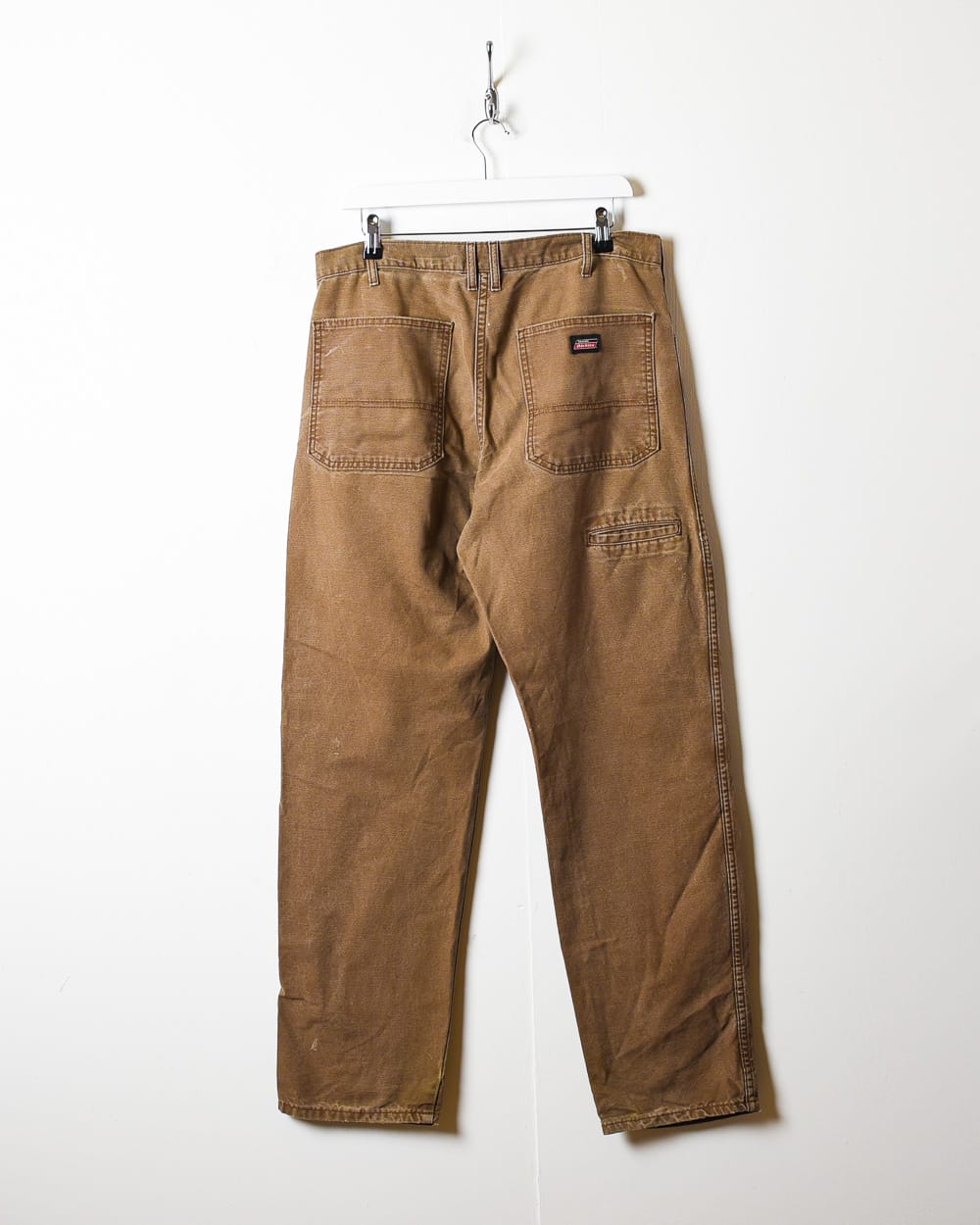 Brown Dickies Distressed Painters Jeans - W36 L33