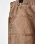 Brown Dickies Distressed Painters Jeans - W36 L33