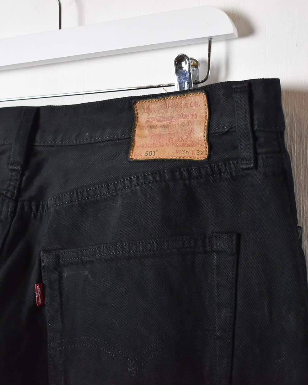 Black Levi's 501 Jeans - W38 L33