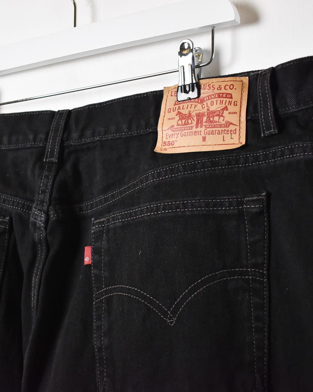 Black Levi's 550 Jeans - W32 L33