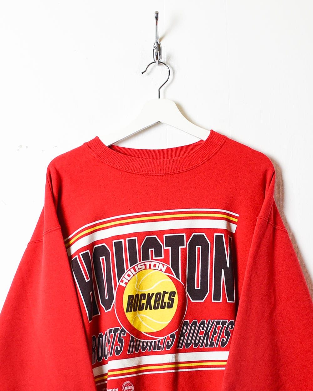 Red NBA Houston Rockets Sweatshirt - Medium