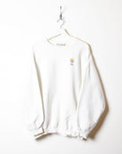 White Salt Lake City 2002 Olympics Sweatshirt - X-Large