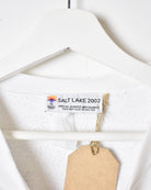 White Salt Lake City 2002 Olympics Sweatshirt - X-Large