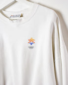 White Salt Lake City 2002 Olympics Sweatshirt - X-Large