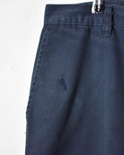 Navy Dickies Double Knee Trousers - W38 L30