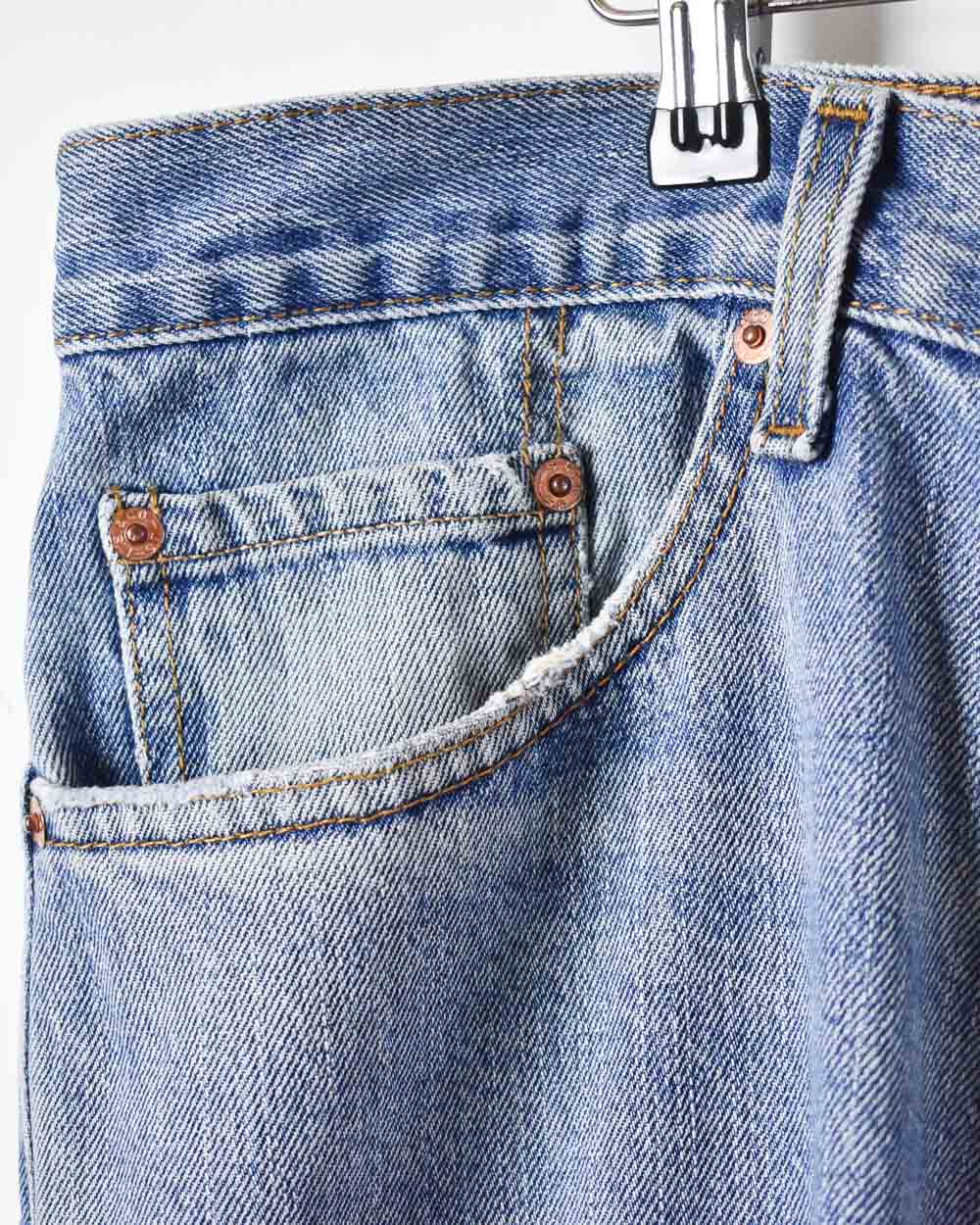 Blue Levi's Relaxed Fit 550 Jeans - W38 L29