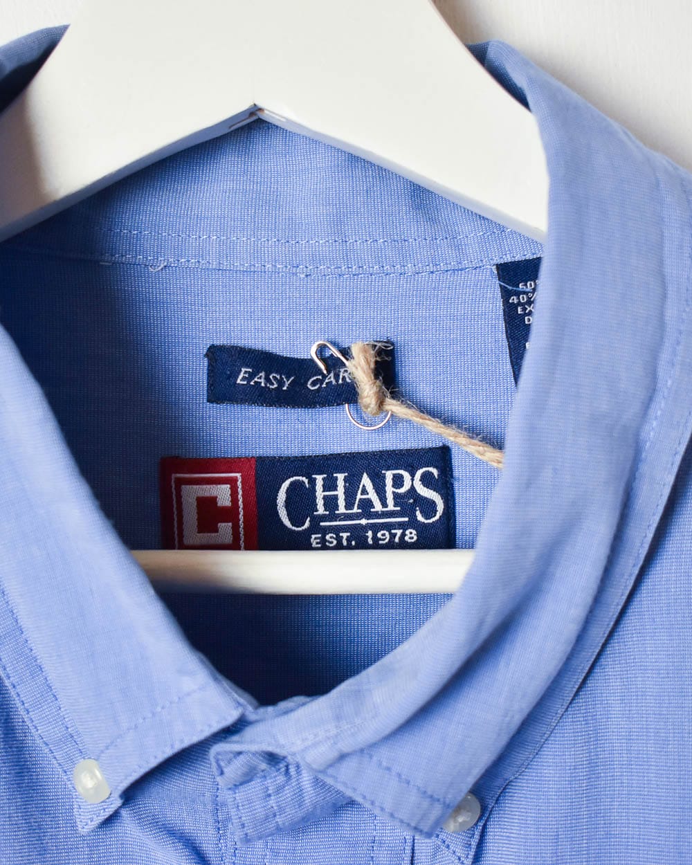Blue Chaps Ralph Lauren Shirt - X-Large