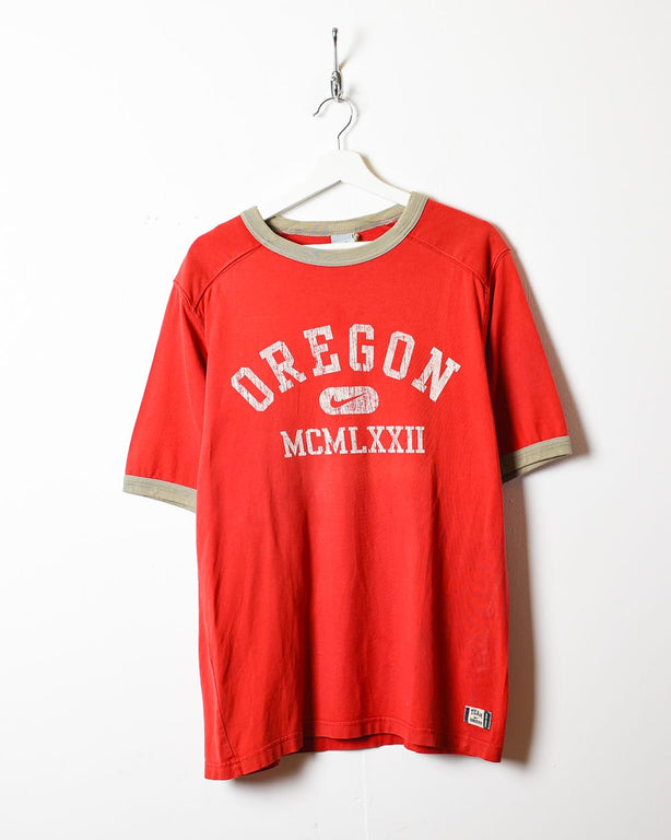 Red Nike Oregon T-Shirt - Large