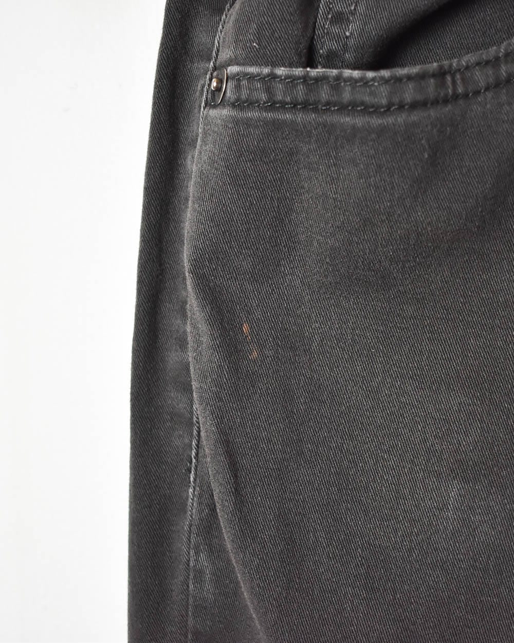 Black Dickies Lightly Distressed Trousers - W32 L29