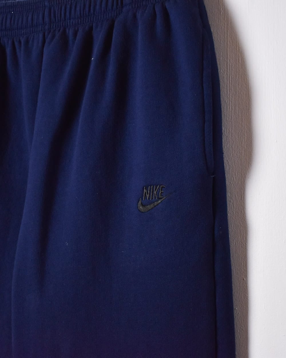 Navy Nike 80s Tracksuit Bottoms - Medium