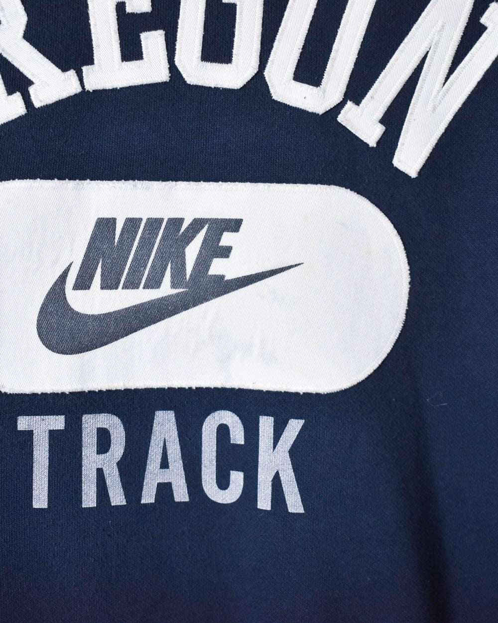 Navy Nike Oregon Track Hoodie - Large