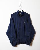 Navy Nike Tracksuit Top - Large