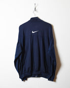 Navy Nike Tracksuit Top - Large