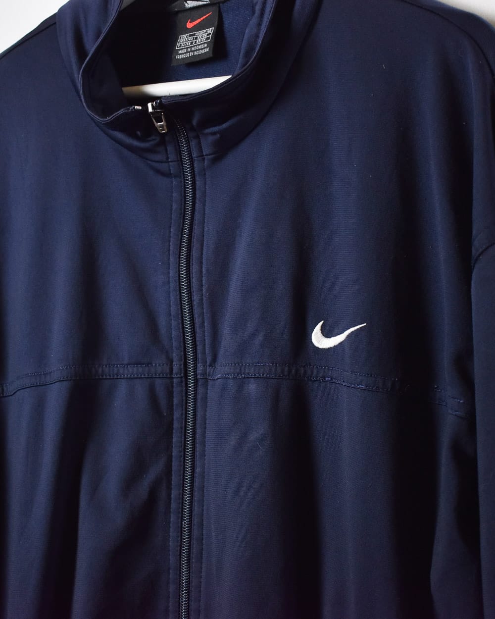Navy Nike Tracksuit Top - Large