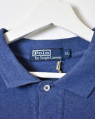 Black Polo Ralph Lauren Long Sleeved Polo Shirt - X-Large