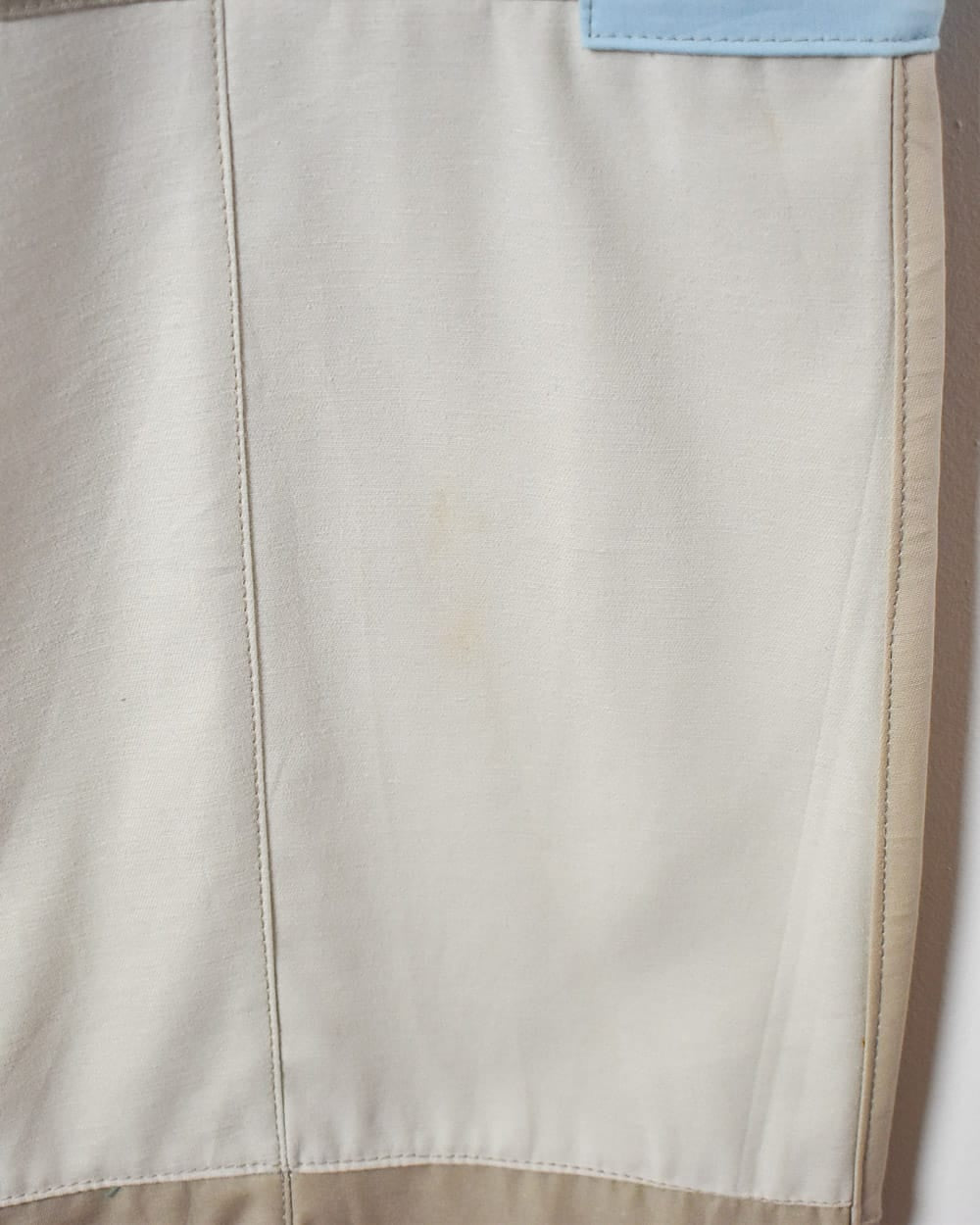 Neutral Reworked Baggy Cargo Trousers - Small