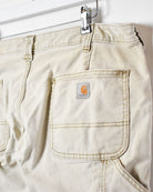 Neutral Carhartt Carpenter Jeans - W38 L31