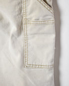 Neutral Carhartt Carpenter Jeans - W38 L31