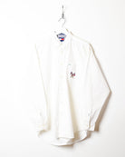 White Tommy Hilfiger Shirt - Medium