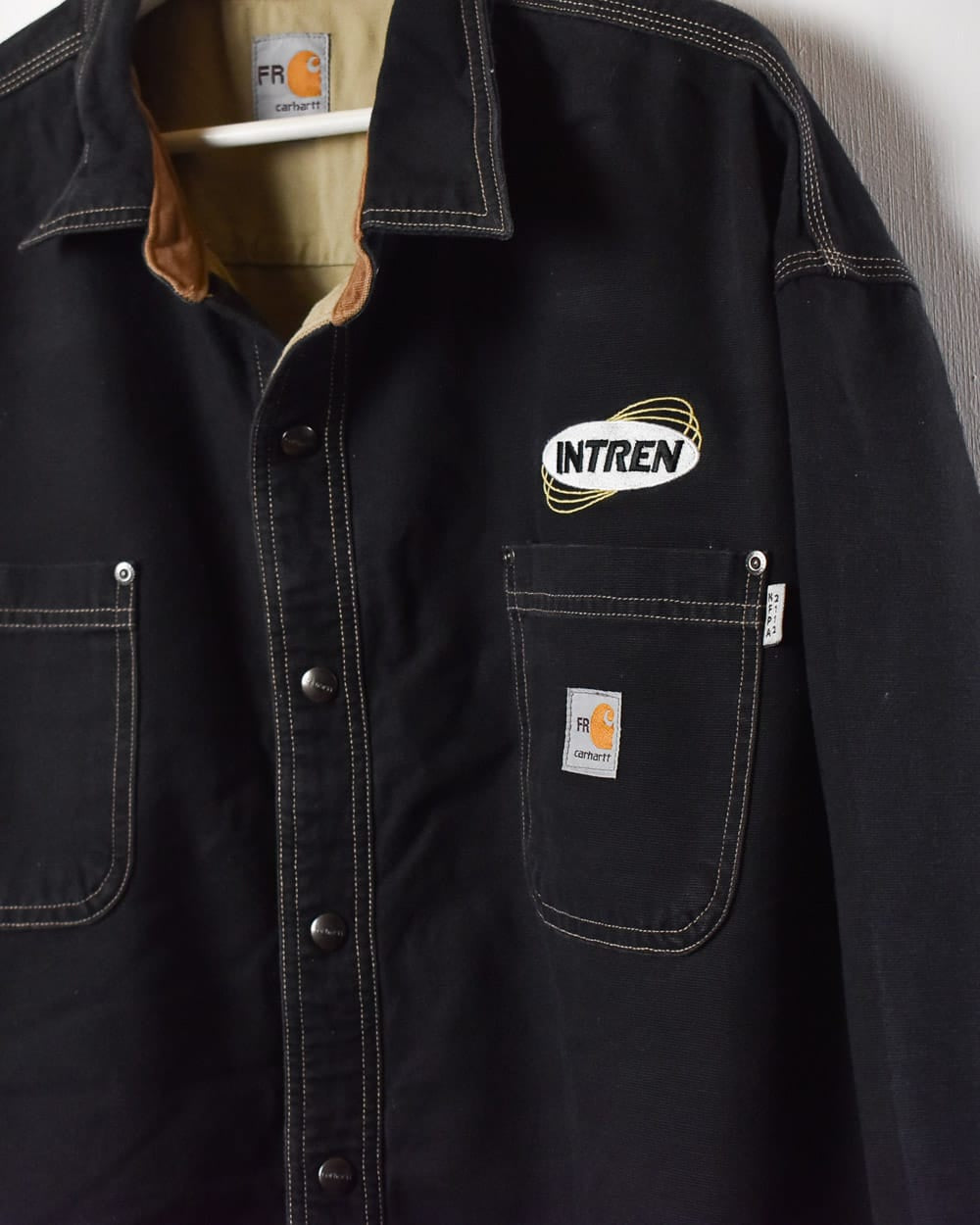 Black Carhartt FR Overshirt Jacket - XXX-Large