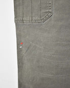 Khaki Dickies Women's Double Knee Carpenter Jeans - W34 L27