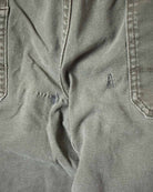 Khaki Dickies Women's Double Knee Carpenter Jeans - W34 L27