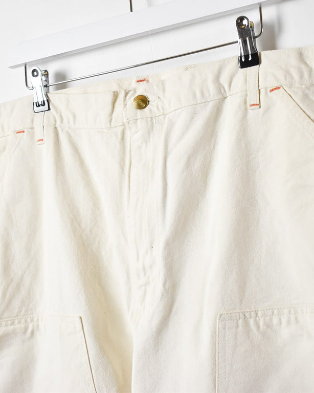 Neutral Carhartt Double Knee Carpenter Jeans - W40 L31