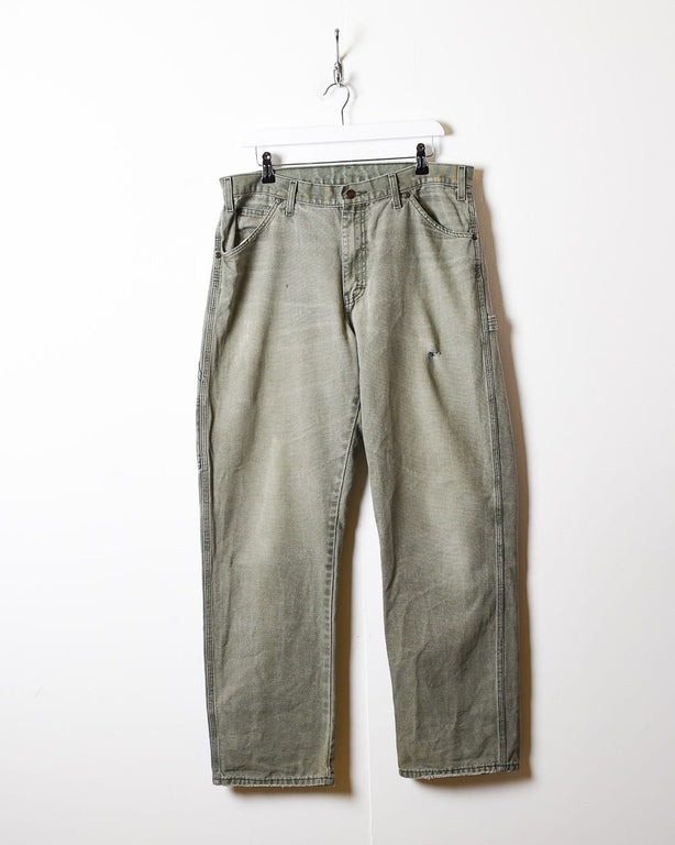 Khaki Dickies Carpenter Jeans - W38 L32
