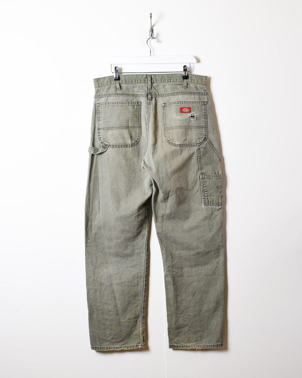 Khaki Dickies Carpenter Jeans - W38 L32