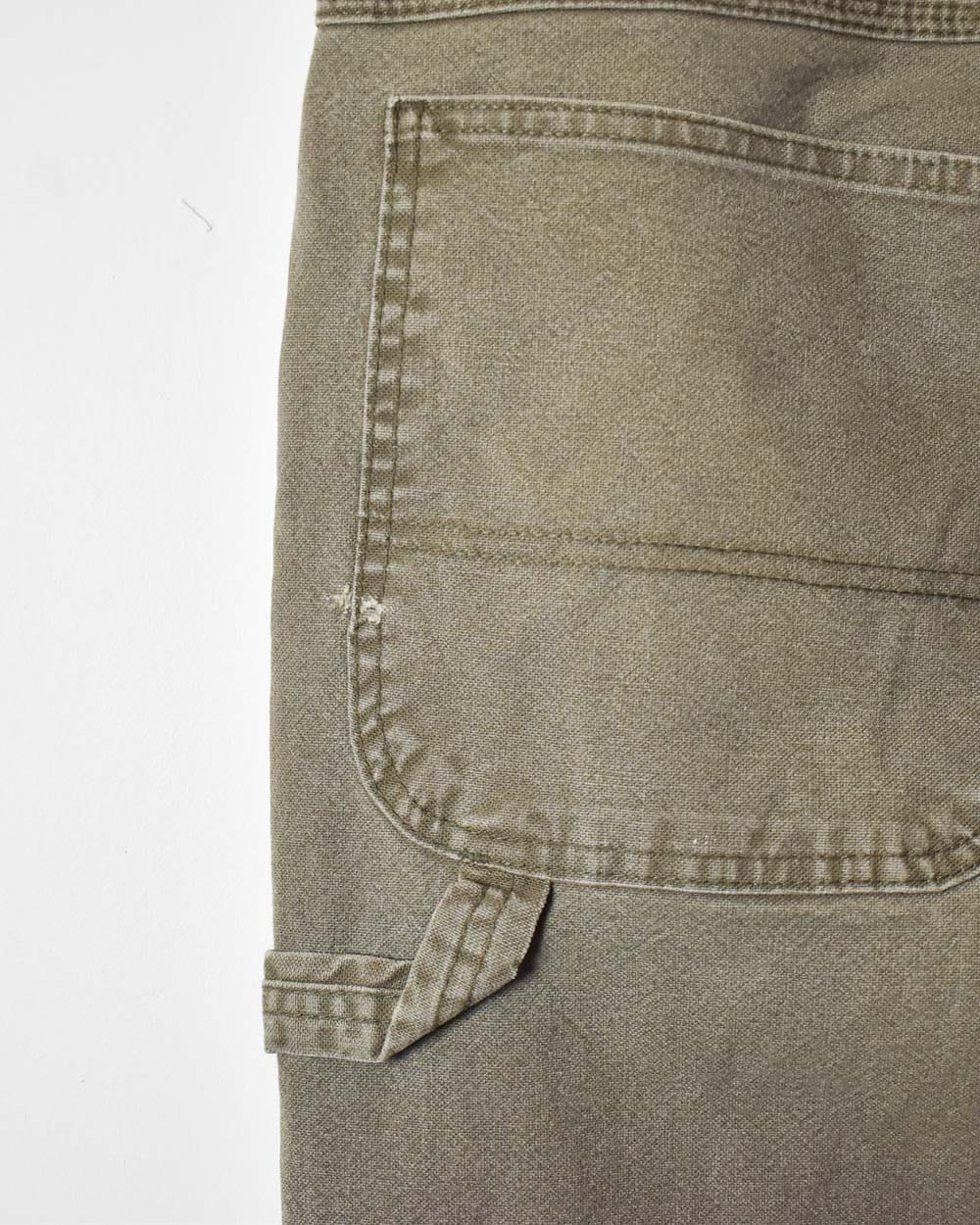 Khaki Dickies Carpenter Jeans - W38 L32