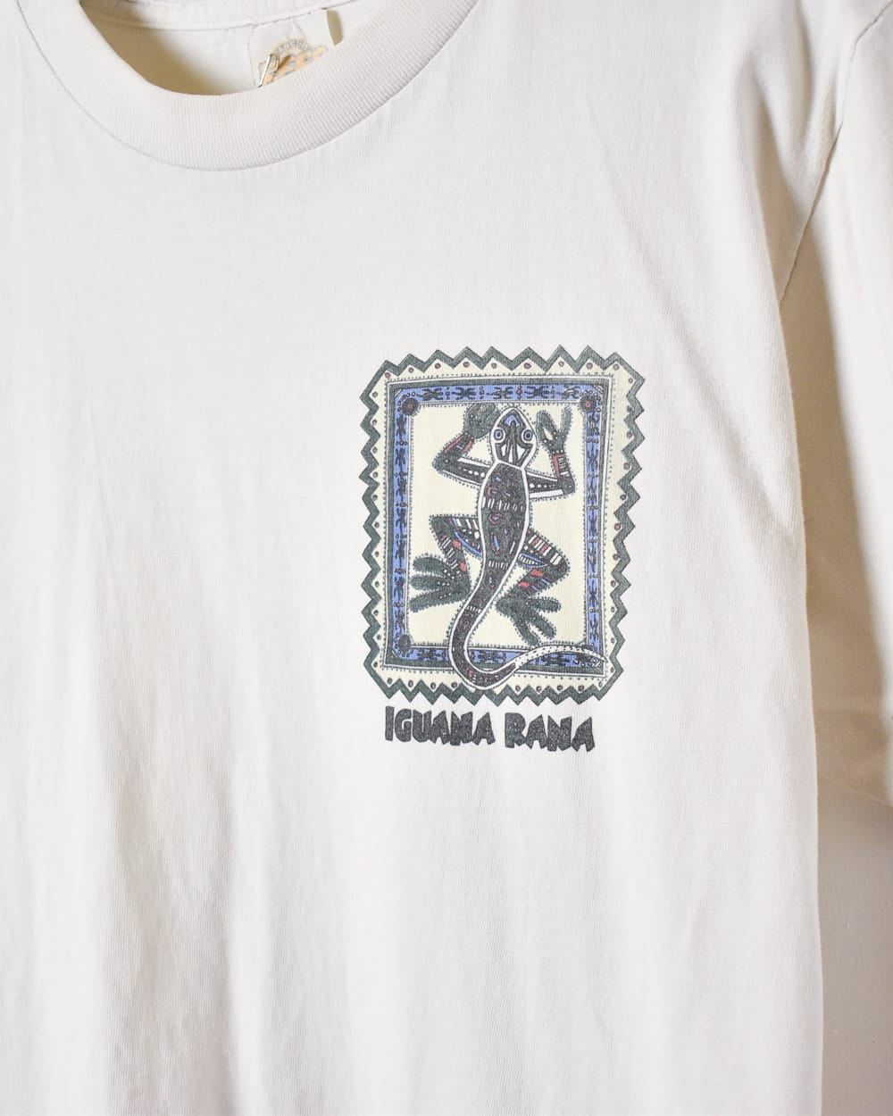 White Iguana Rana T-Shirt - Small