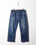 Blue Levi's 501 Jeans - W34 L27