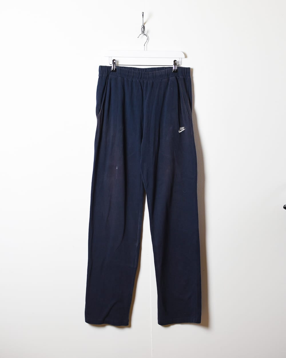 Navy Nike Tracksuit Bottoms - Large