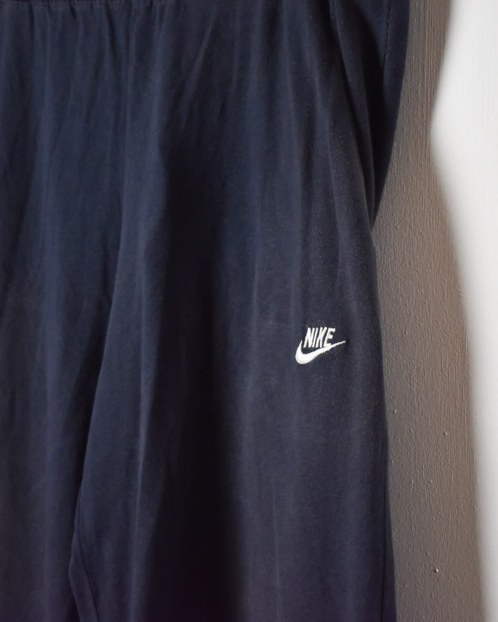 Navy Nike Tracksuit Bottoms - Large