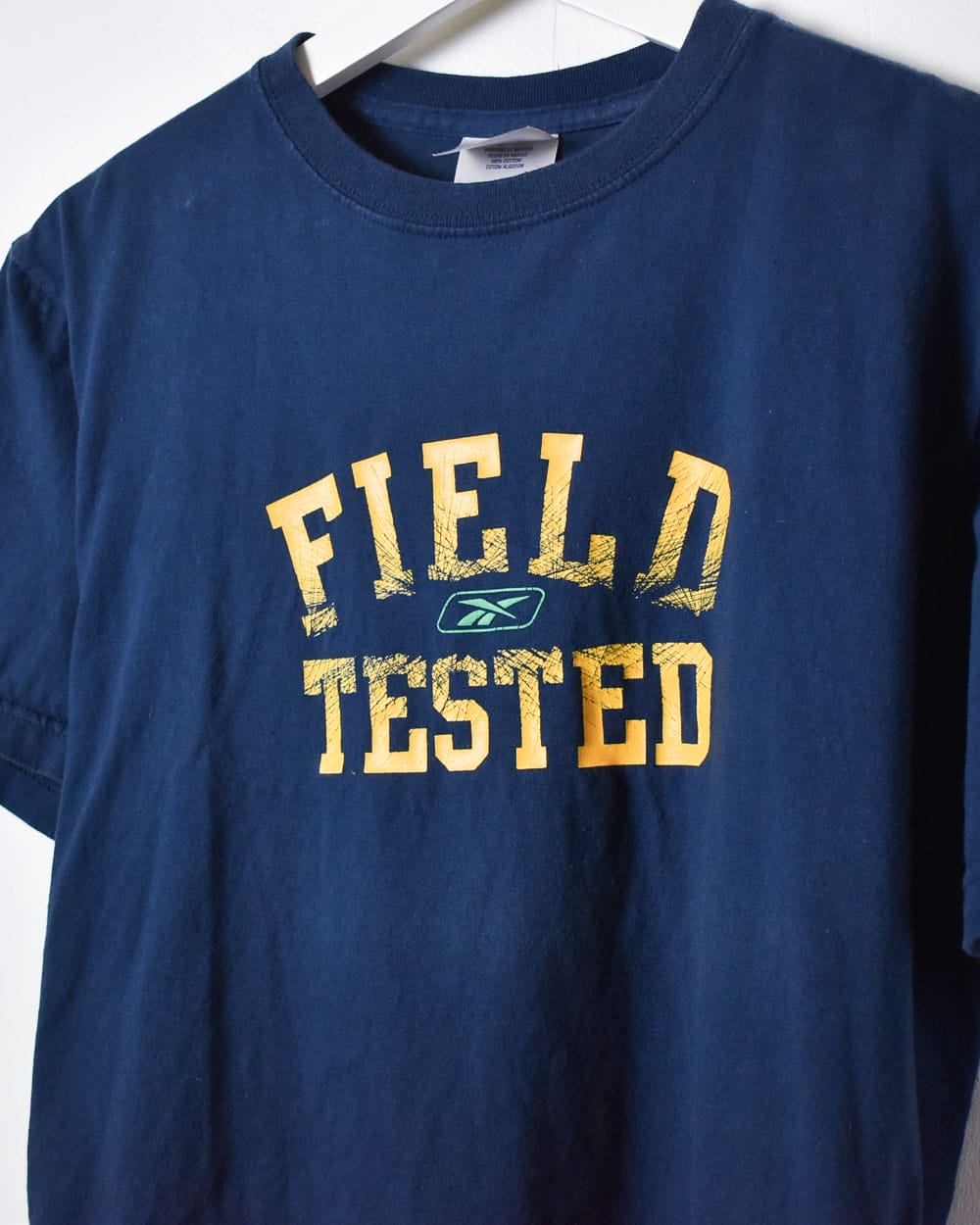 Navy Reebok Field Tested T-Shirt - Small