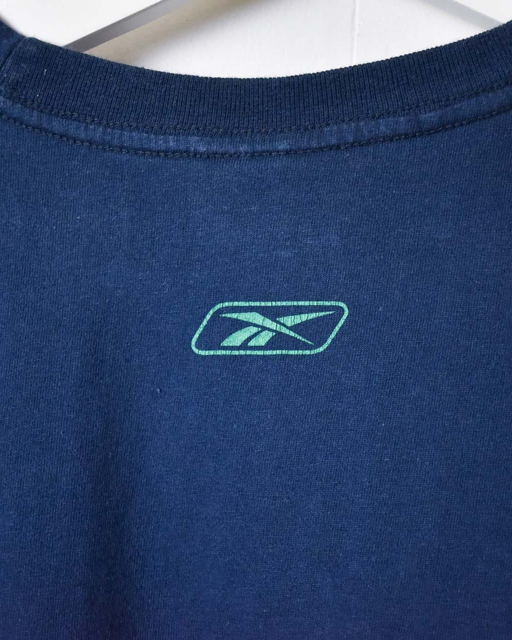 Navy Reebok Field Tested T-Shirt - Small