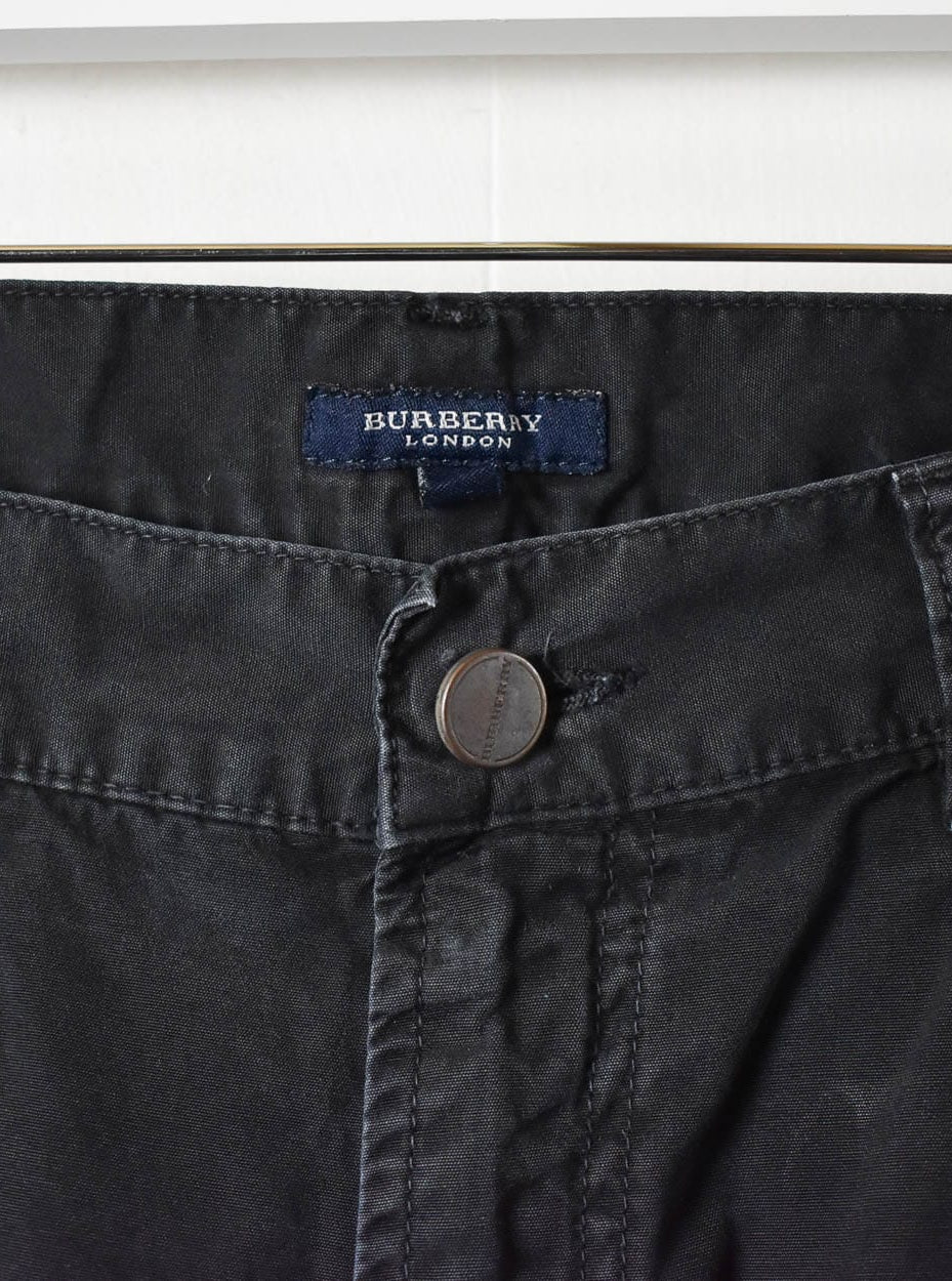 Black Burberry Trousers - W38 L28