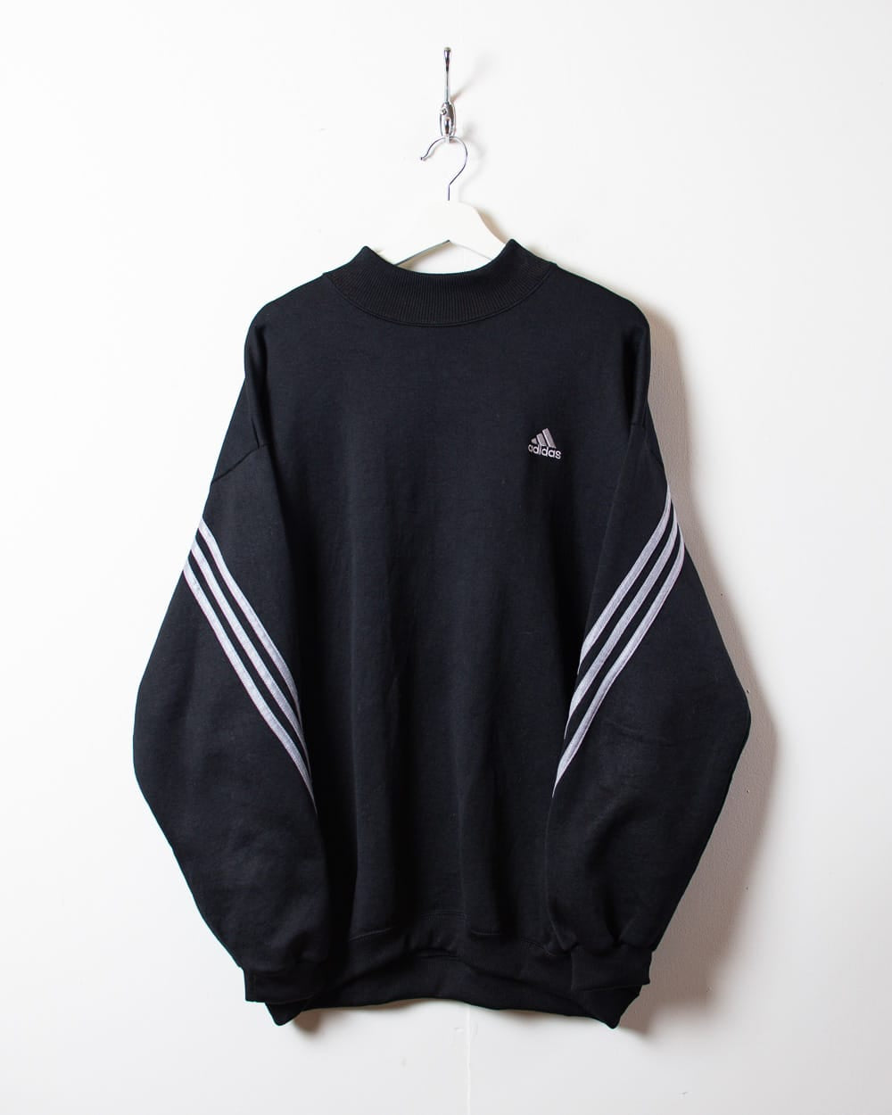 Adidas mock best sale neck sweatshirt