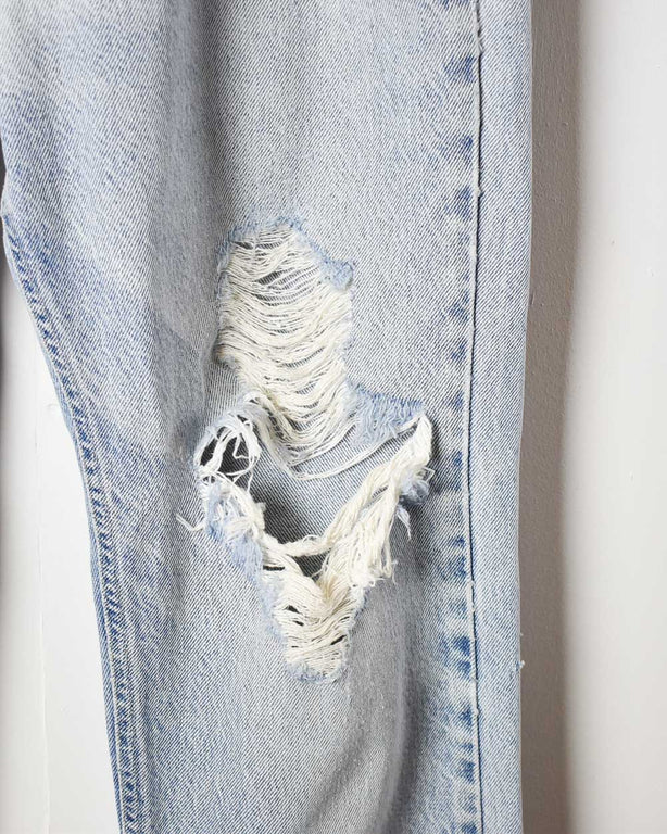 Blue Carhartt Distressed Jeans - W34 L32