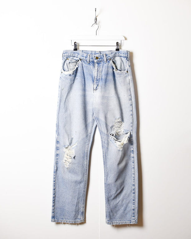 Blue Carhartt Distressed Jeans - W34 L32