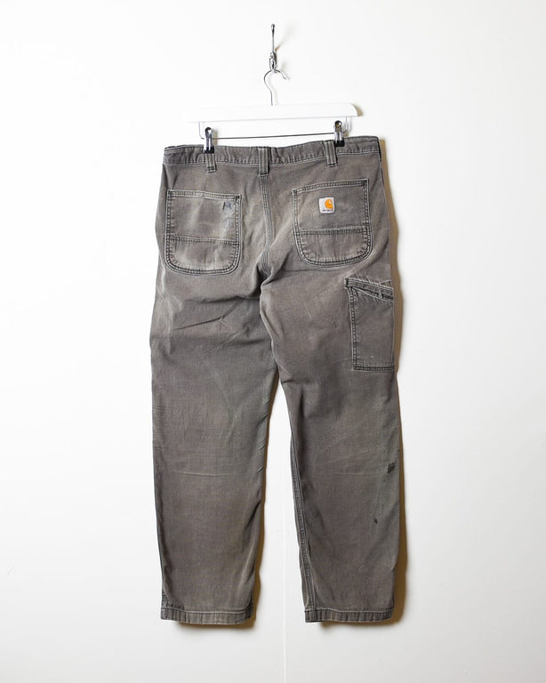 Grey Carhartt Distressed Jeans - W36 L29